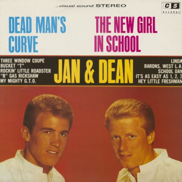 Jan & Dean - Dead Man's Curve - The New Girl In School '64 Stereo (LP)