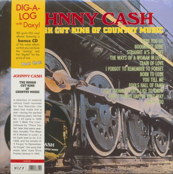 Johnny Cash - The Rough Cut King Of Country Music (LP