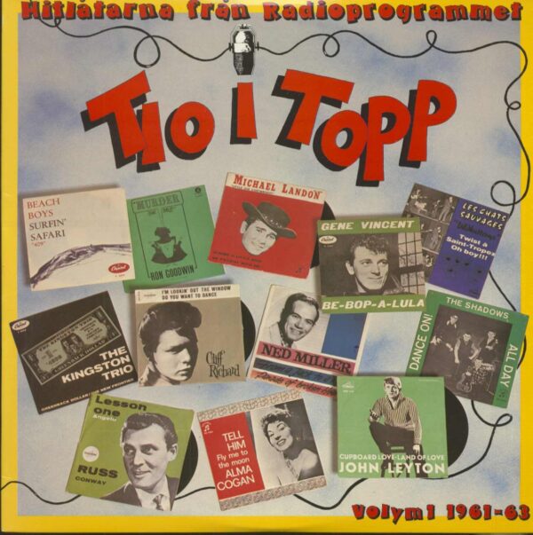 Various - Tio I Topp Vol.1 - 1961-63 (2-LP)