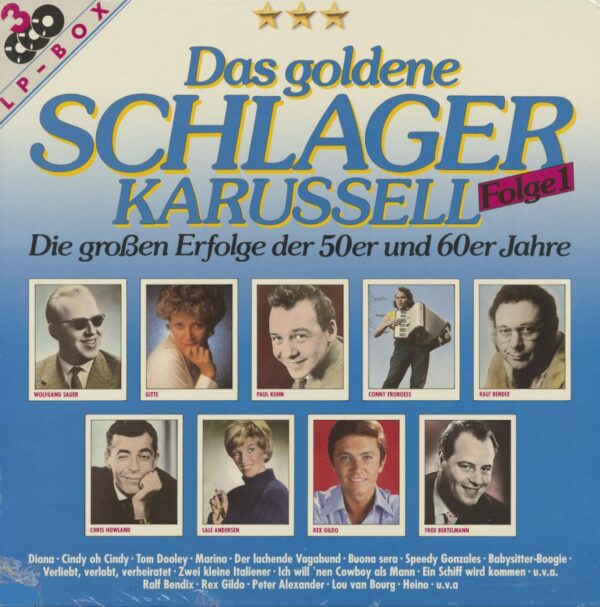 Various - Das goldene Schlager Karussell Vol.1 (3-LP)