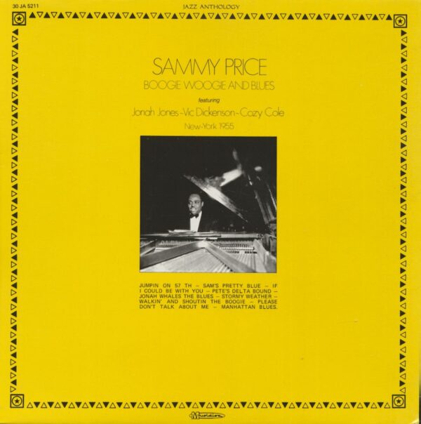 Sammy Price - Boogie Woogie And Blues - New York 1955 (LP)