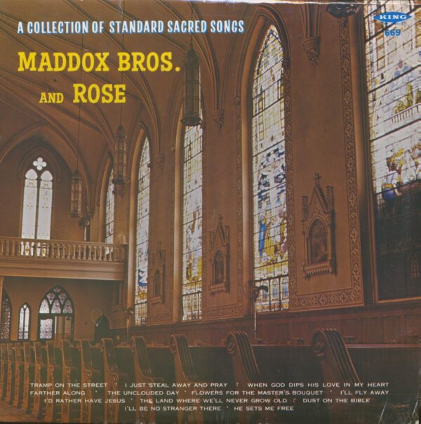 Maddox Brothers & Rose - A Collection Of Standard Sacred Songs (LP)