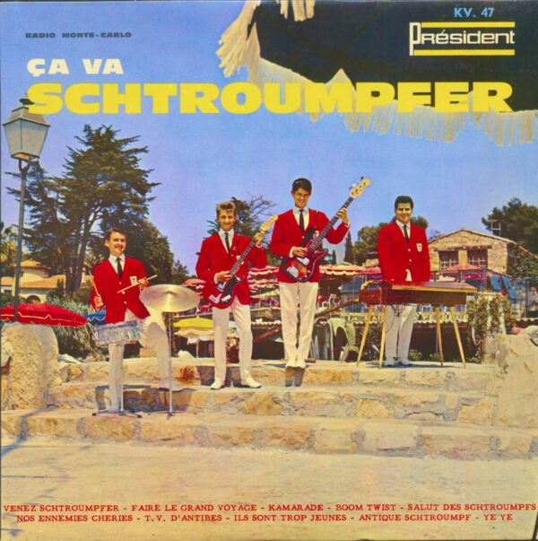 Les Schtroumpfs - Ca Va Schtroumpfer - Radio Monte Carlo (10inch LP)