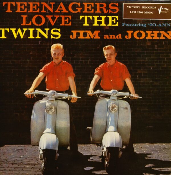 The Twins Jim & John - Teenagers Love The Twins (LP)