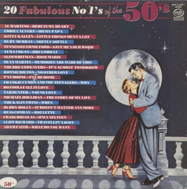 Various - 20 Fabulous No 1's Of The 50's (LP)