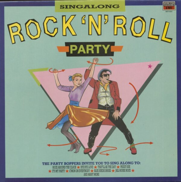 The Party Boppers - Singalong Rock 'N' Roll Party (LP)