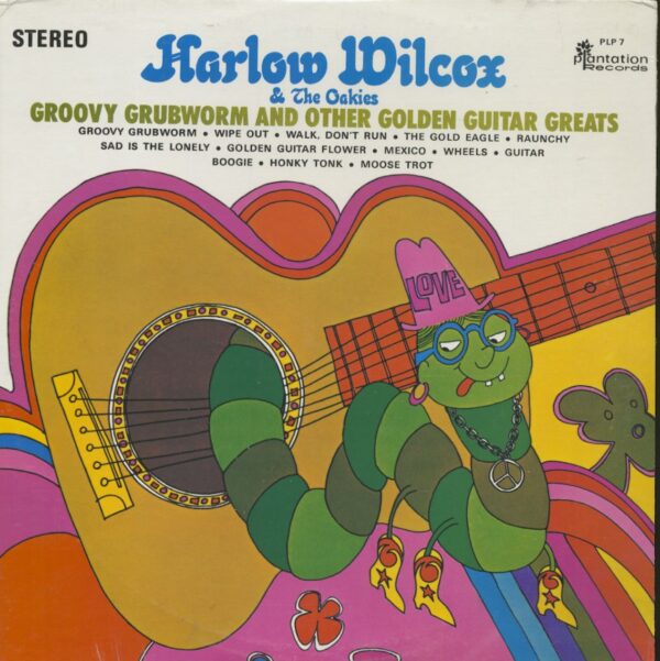 Harry Wilcox - Groovy Grubworm And Other Golden Guitar Greats (LP)