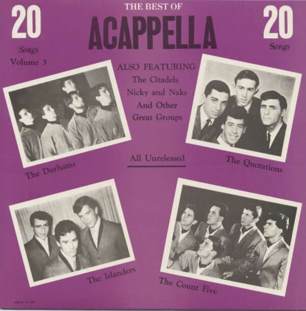 Various - The Best Of Acappella Vol.3 (LP)