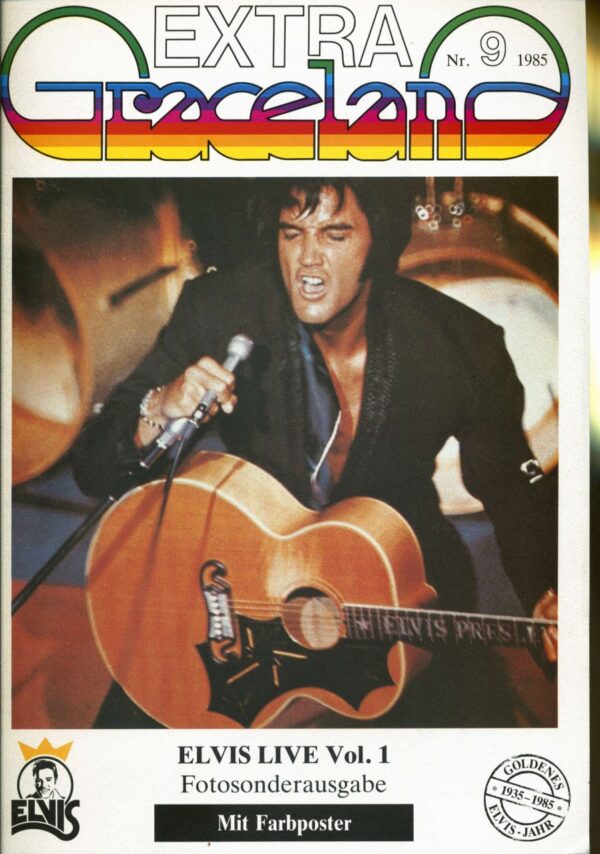 Elvis Presley - Graceland Extra Magazin Nr.09 - 1985