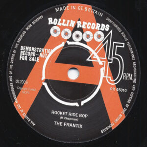 Frantix - Rocket Ride Bop - Rock & Roll Fever 7inch