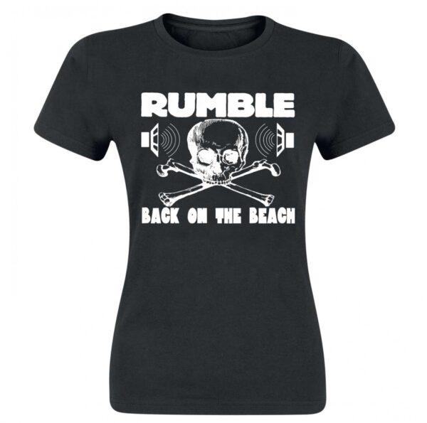 Rumble On The Beach - Rumble Girlie Shirt