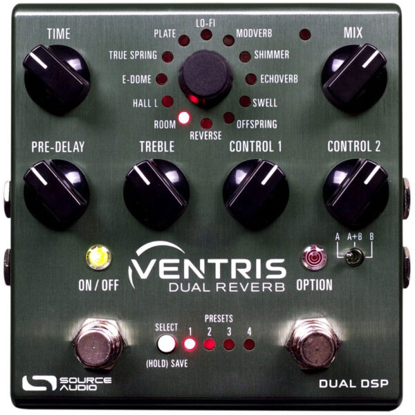 Source Audio Ventris Dual Reverb Effektgerät E-Gitarre