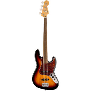 Squier Classic Vibe '60s Jazz Bass Fretless 3TS E-Bass fretless