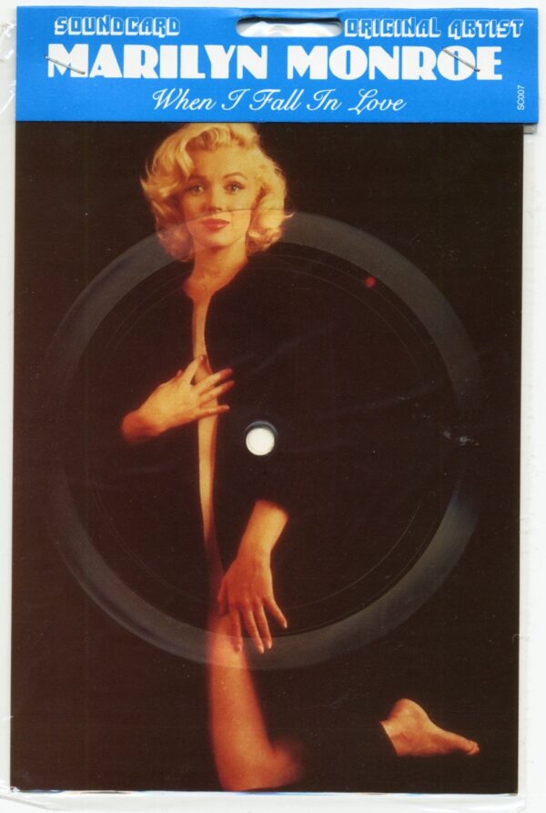 Marilyn Monroe - Soundcard - When I Fall In Love (Picture Disc