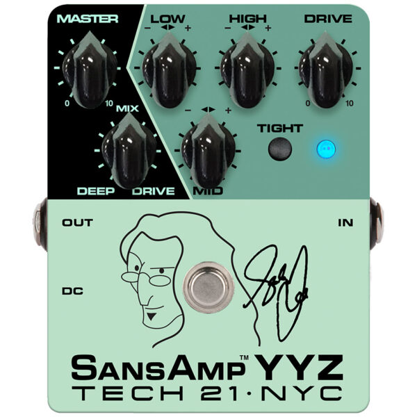 Tech 21 SansAmp Geddy Lee YYZ Preamp Preamp E-Bass