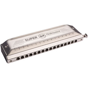 Hohner Super 64 Performance in C chromatische Mundharmonika