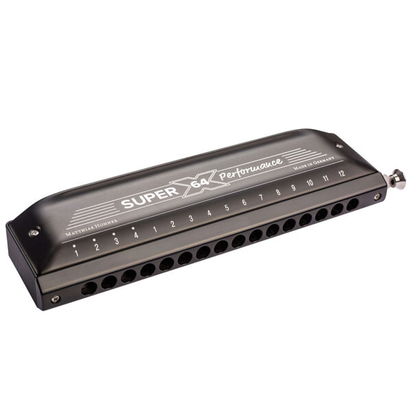 Hohner Super 64 X Performance in C chromatische Mundharmonika