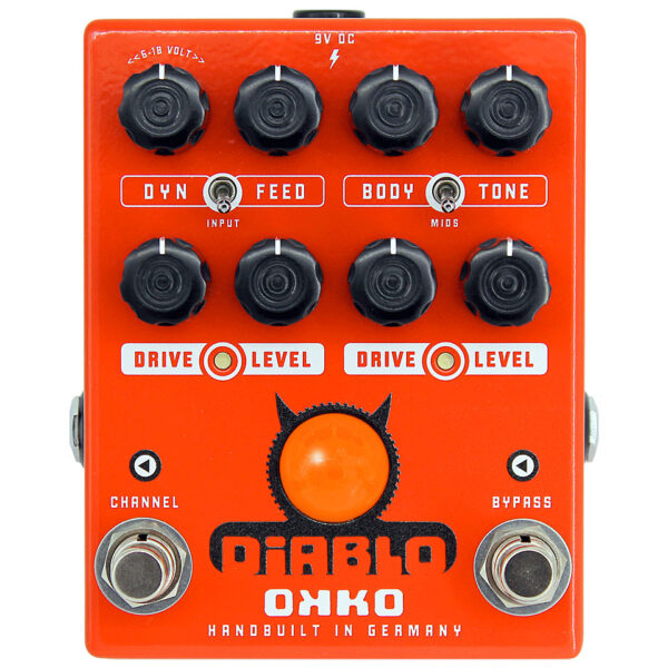 Okko Diablo Dual Effektgerät E-Gitarre