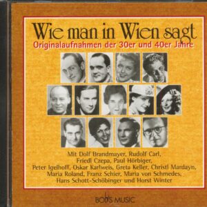 Various - Wie man in Wien sagt (CD)