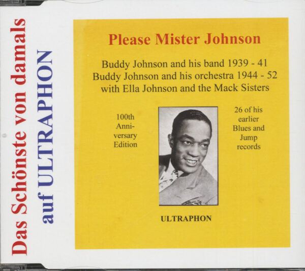 Buddy Johnson - Please Mister Johnson - Das Schönste Von Damals (CD)