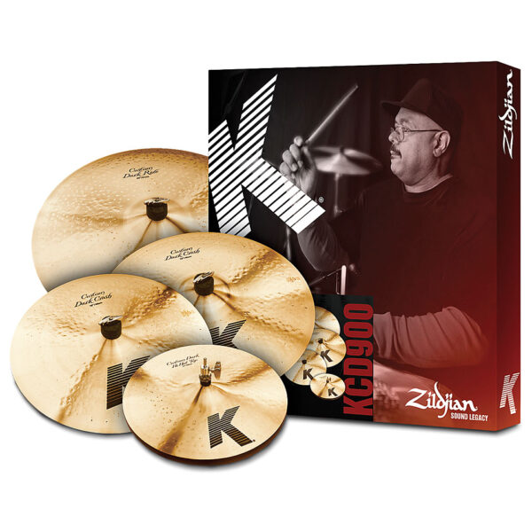 Zildjian K Custom Dark KCD900 Box 14/16/18/20 Becken-Set