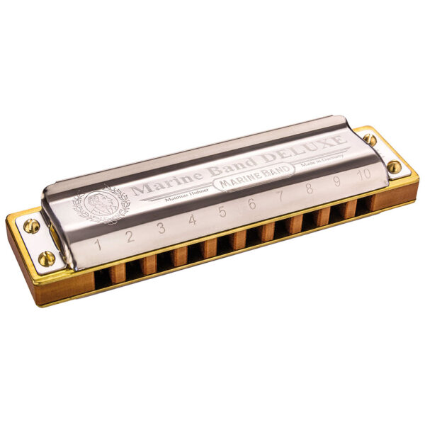 Hohner Marine Band Deluxe D Richter-Mundharmonika