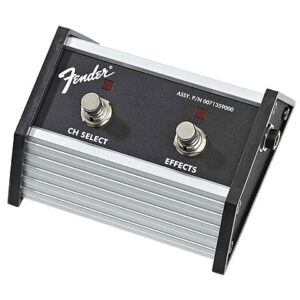 Fender 2-Button Footswitch: Channel Select-Effects On-Off Fußschalter