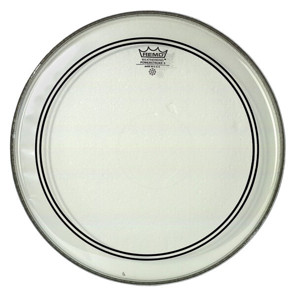 Remo Powerstroke 3 Clear P3-1326-C2 26" Bass Drum Head Bass-Drum-Fell