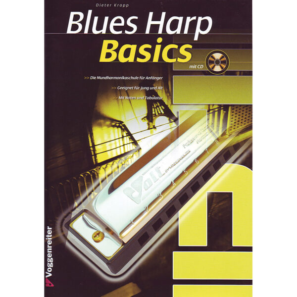 Voggenreiter Blues Harp Basics Lehrbuch