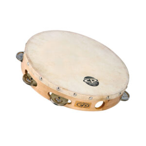 Latin Percussion CP CP379 Wood Headed Tambourine Tambourin