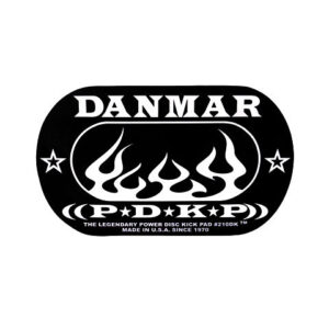 Danmar Flame Patch for Double Pedal Fellzubehör