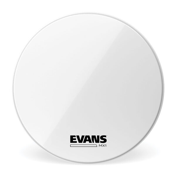 Evans MX Marching Bass Drum Head 26" White Bass-Drum-Fell