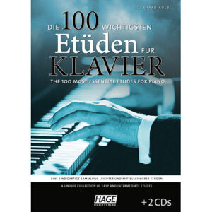 Hage Die 100 wichtigsten Etüden für Klavier Notenbuch