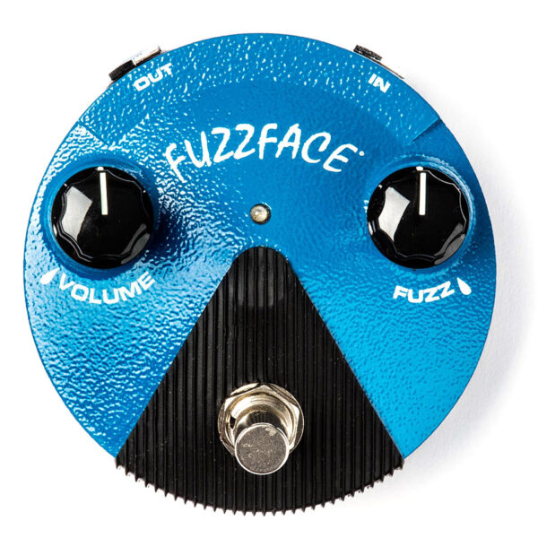 Dunlop FFM1 Fuzz Face Mini Silicon Blue Effektgerät E-Gitarre