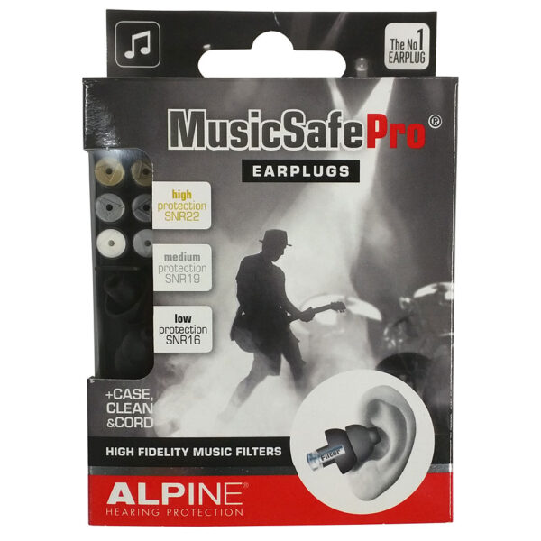 Alpine Music Safe Pro Black Edition Gehörschutz