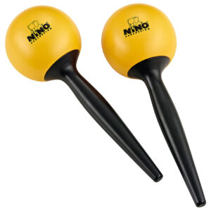 Nino NINO582Y Plastic Maracas Yellow Maracas