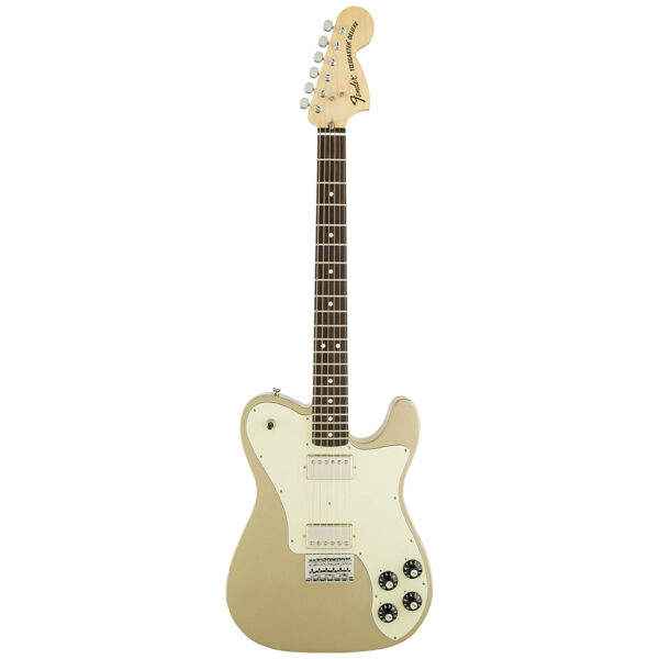 Fender Chris Shiflett Telecaster Deluxe Shoreline Gold E-Gitarre