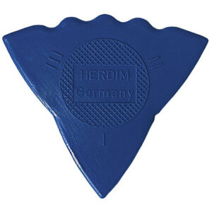 Herdim 3-Gauge Pick Blue Nylon (12 pcs) Plektrum