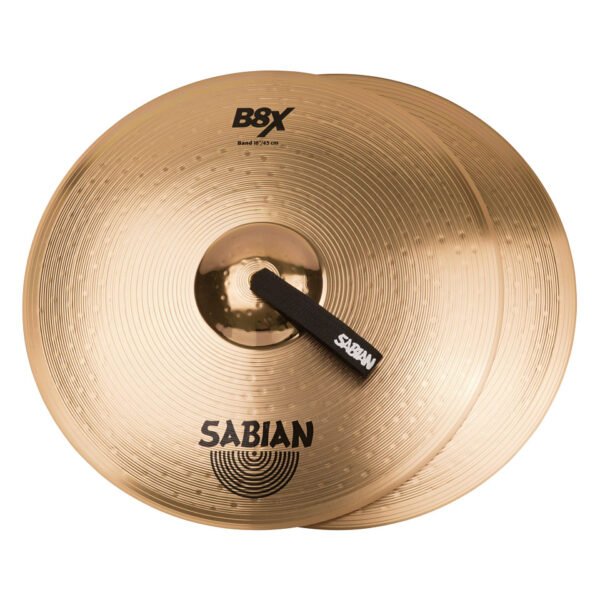 Sabian 18" B8X Band Marching Cymbals Pair Marschbecken