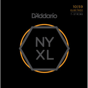 D'Addario NYXL1059 7-String Set Saiten E-Gitarre
