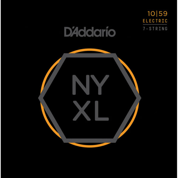 D'Addario NYXL1059 7-String Set Saiten E-Gitarre