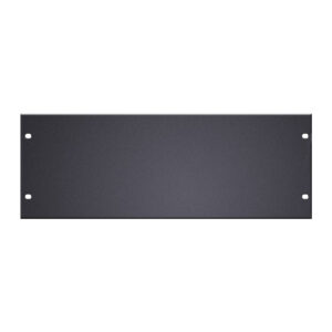 Adam Hall 19" Parts 87224 STL U-Shaped Rack Panel 4 U Steel Rackblende