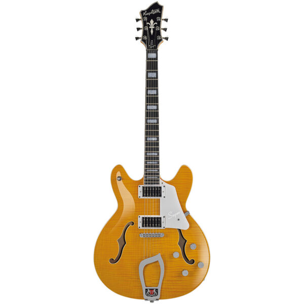 Hagstrom Super Viking Dandy Dandelion Flame E-Gitarre