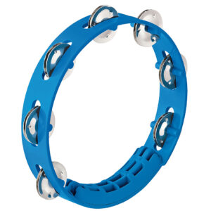 Nino 8" Sky-Blue ABS Compact Tambourine Tambourin