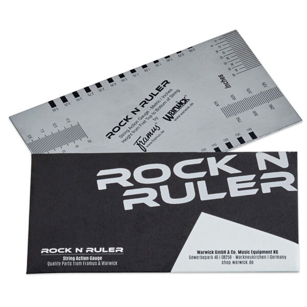 RockCare Rock n' Ruler Werkzeug Gitarre/Bass