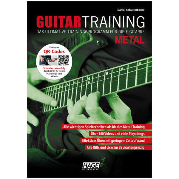 Hage Guitar Training Metal Lehrbuch