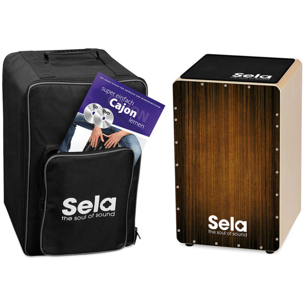 Sela Varios SE 061 Brown Cajon Bundle Cajon