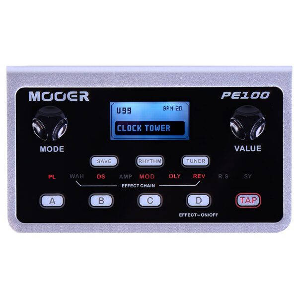 Mooer PE 100 Multieffektgerät E-Gitarre