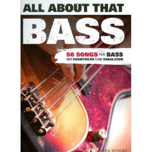 Bosworth All about that Bass Notenbuch