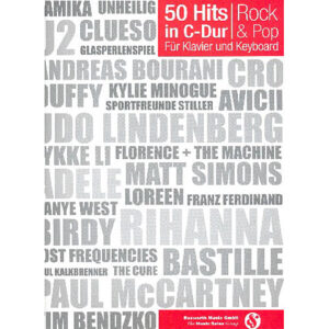 Bosworth 50 Hits in C-Dur - Rock & Pop Songbook